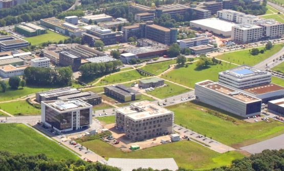 aerial image of Campus Meladen in Aachen